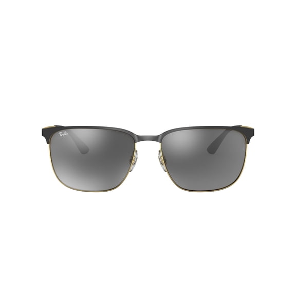 Ray-Ban Sunglasses for Men and Women with Case for UV Protection, Black on Arista, Size 59
