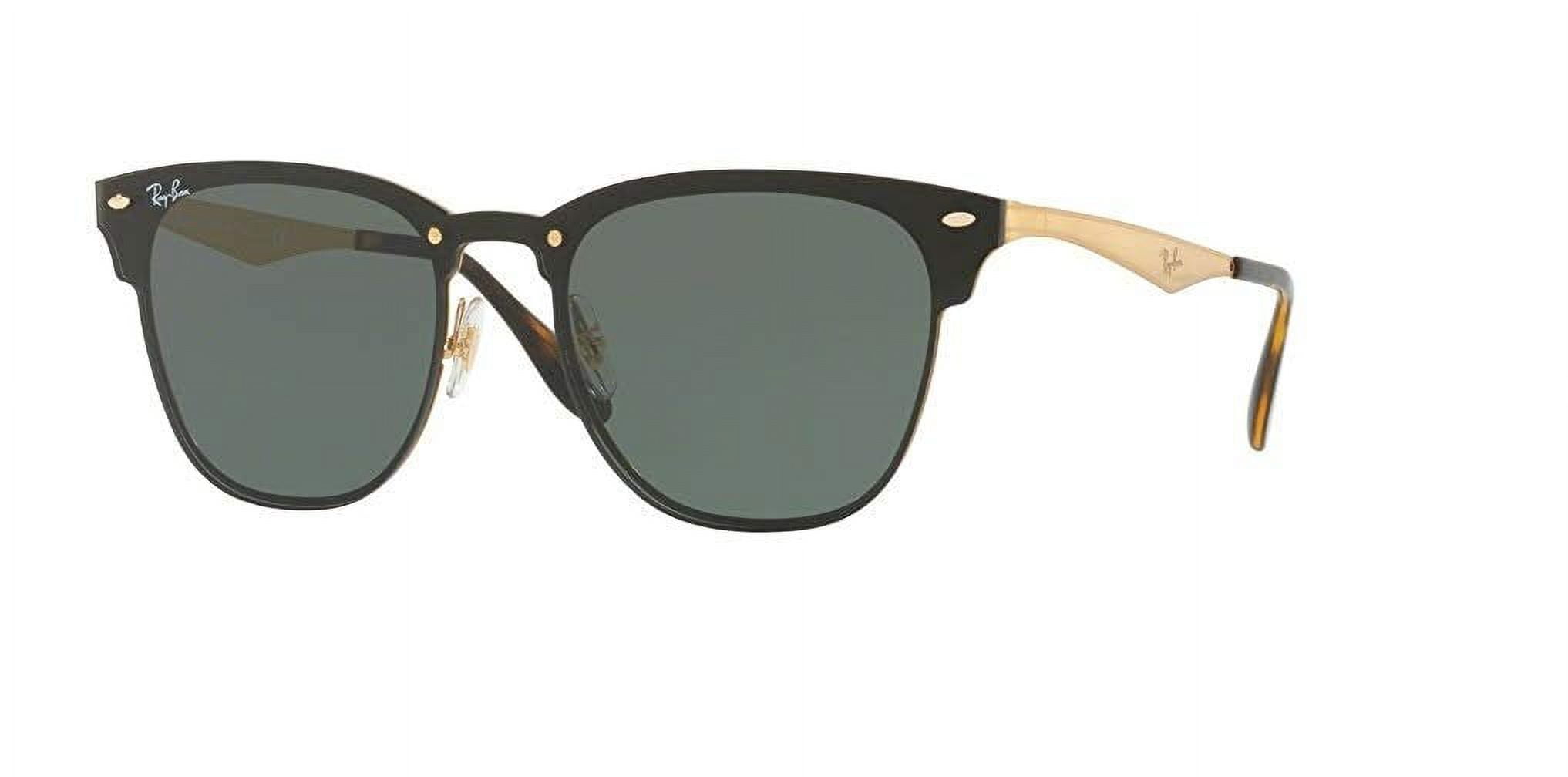 美品 Ray-Ban ブレイズ クラブマスター RB3576N 043/71 Ray-Ban RB3576N BLAZE CLUBMASTER 043/71 41M Brushed Gold/Dark
