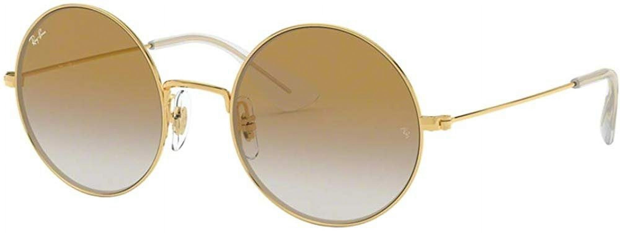 Ray Ban Ja-jo Polarized Brown Gradient Round Ladies Sunglasses