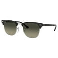 thumbnail image 1 of Ray-Ban RB3716 CLUBMASTER METAL 900471 51M Silver Top Black/Light Grey Gradient Dark Grey Sunglasses For Men For Women, 1 of 4