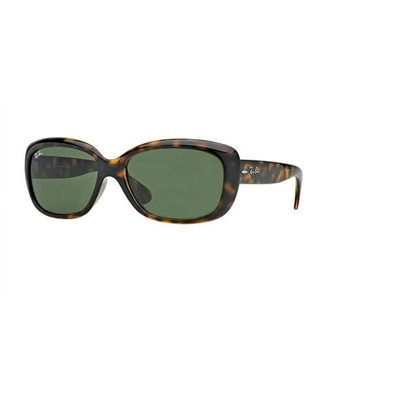 Ray-Ban RB4101 JACKIE OHH 710 58M Light Havana/Crystal Green Sunglasses For Women