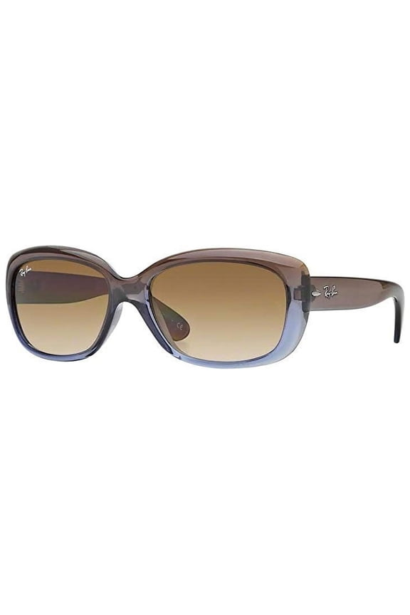 RB4101 JACKIE OHH 860/51 58M Brown Gradient Lilac/Crystal Chocolate Gradient Sunglasses For Women