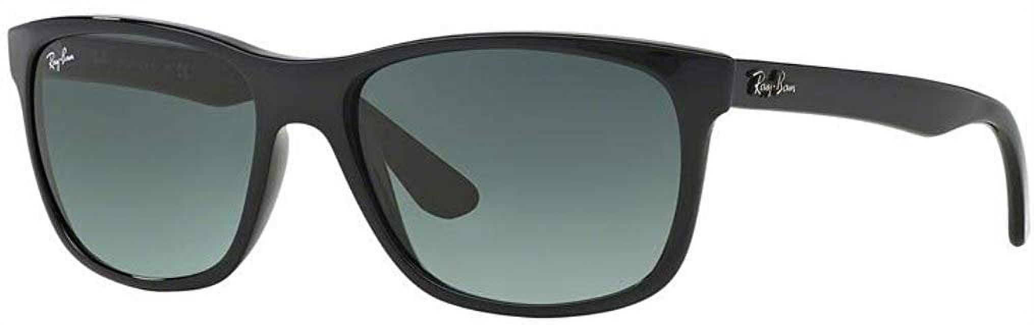 Ray-Ban RB4181 601/71 57M Shiny Black/Grey Gradient Dark Grey Sunglasses For Men For Women