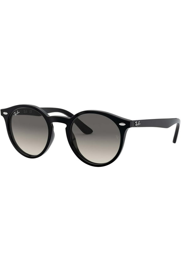RJ9064S-100/11-44 Black Round Sunglasses