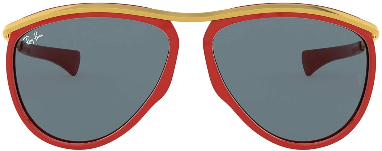 New Olympian Polarized Ray Ban Aviator RB 2219 (128802) Sunglasses ?‍✈️ ? Amazon.com: Ray-Ban RB2219 Olympian Aviator Gafas de sol  main image 2