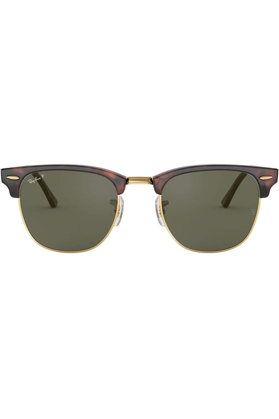 Rb3016f Clubmaster Asian Fit Square Sunglasses
