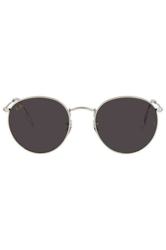 Ray Ban Round Metal Legend Gold Dark Grey Round Unisex Sunglasses RB3447 9198B1 53