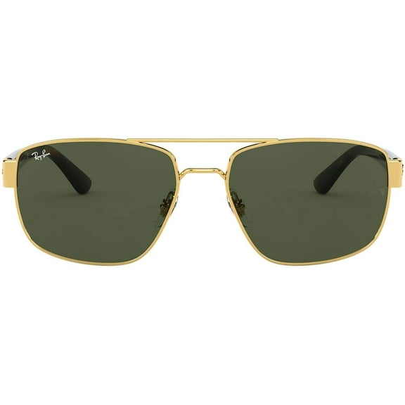 Ray-Ban Rb3663 Metal Rectangular Sunglasses
