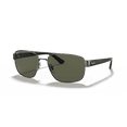 thumbnail image 1 of Ray-Ban Sunglasses for Men and Women, Polished Gunmetal with G-15 Lenses, Size 60, 1 of 6