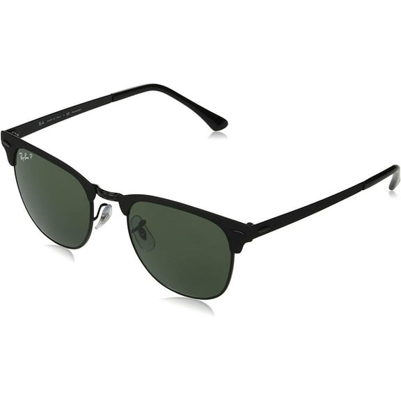 Ray-Ban Rb3716 Clubmaster Metal Square Sunglasses