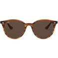 thumbnail image 1 of Ray-Ban Rb4305f Asian Fit Round Sunglasses, 1 of 5