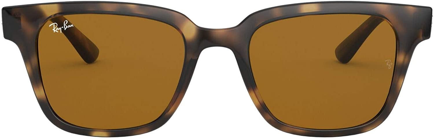 Classic Ray-Ban RB4323 Square Sunglasses, 51 mm, Black, Unisex