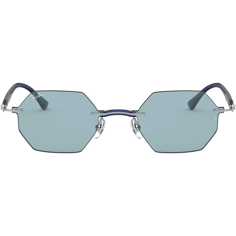 Ray-Ban Rb8061 Titanium Octagonal Sunglasses - Walmart.com