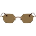 thumbnail image 1 of Ray-Ban Rb8061 Titanium Octagonal Sunglasses, 1 of 7