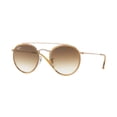 thumbnail image 1 of Ray-Ban Round Double Bridge RB3647N Sunglasses, 1 of 3