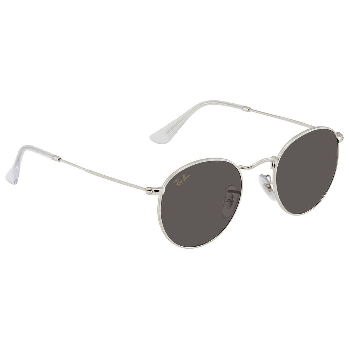 Ray Ban Round Metal Legend Gold Dark Grey Unisex Sunglasses RB3447