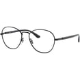 thumbnail image 1 of Ray-Ban Rx6470 Round Prescription Eyeglass Frames, Black/Demo Lens, 50 mm, 1 of 1