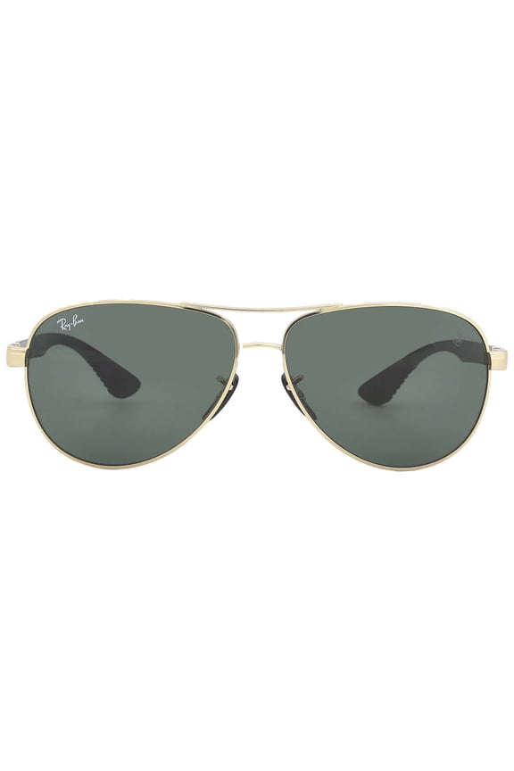 Ray Ban Scuderia Ferrari Dark Green Pilot Men's Sunglasses RB8331M F00871 61