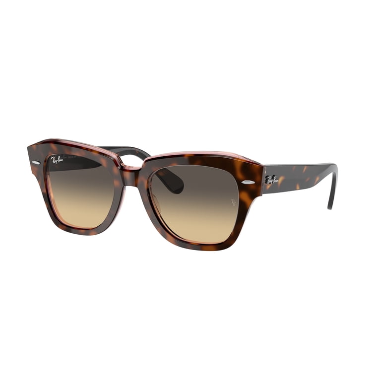 美品 Ray-Ban サングラス RB2186 STATE STREET べっ甲 Ray-Ban State Street RB2186 Sunglasses - Walmart.com
