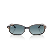 Ray Ban Sunglasses for Women and Men - SAM RB2232 High-Bridge, Non Polarized Sunglasses with Crystal Lenses - Size 56