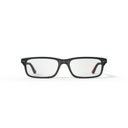 Ray-Ban Unisex Size 54 Rectangular RB5277 Optics Prescription Eyeglasses with Case, Sand Black