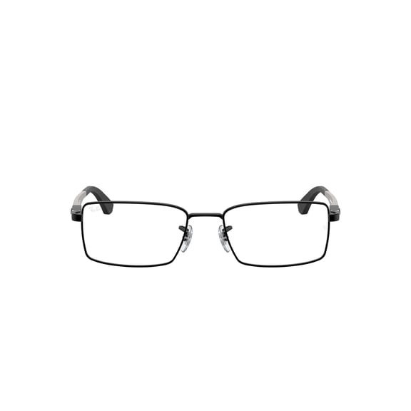 Ray-Ban RB6275 Optics Glasses, Prescription Eyeglasses with Case, Demo Lens/Matte Black, Size 54