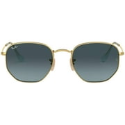 Ray-Ban Unisex-Adult RB3548N Hexagonal Flat Lenses Sunglasses