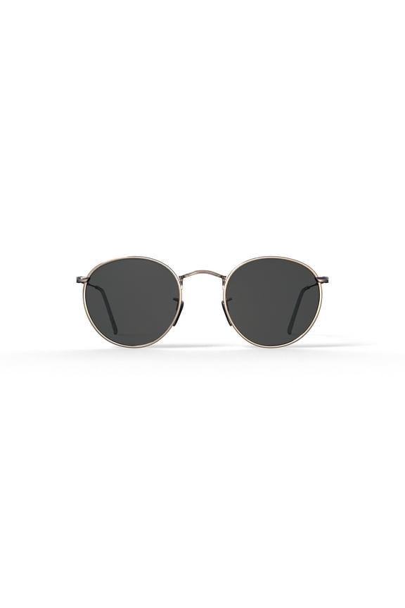 Unisex RB3447 Round Metal Sunglasses, 50mm