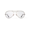 thumbnail image 1 of Ray-Ban Aviator Prescription Eye Glasses with Case, Size 58, Arista Gold Frames with Demo Lens, 1 of 6