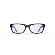 Ray-Ban RB5268 Optics Glasses, Prescription Eyeglasses with Case, Demo Lens/Black On Blue, Size 52