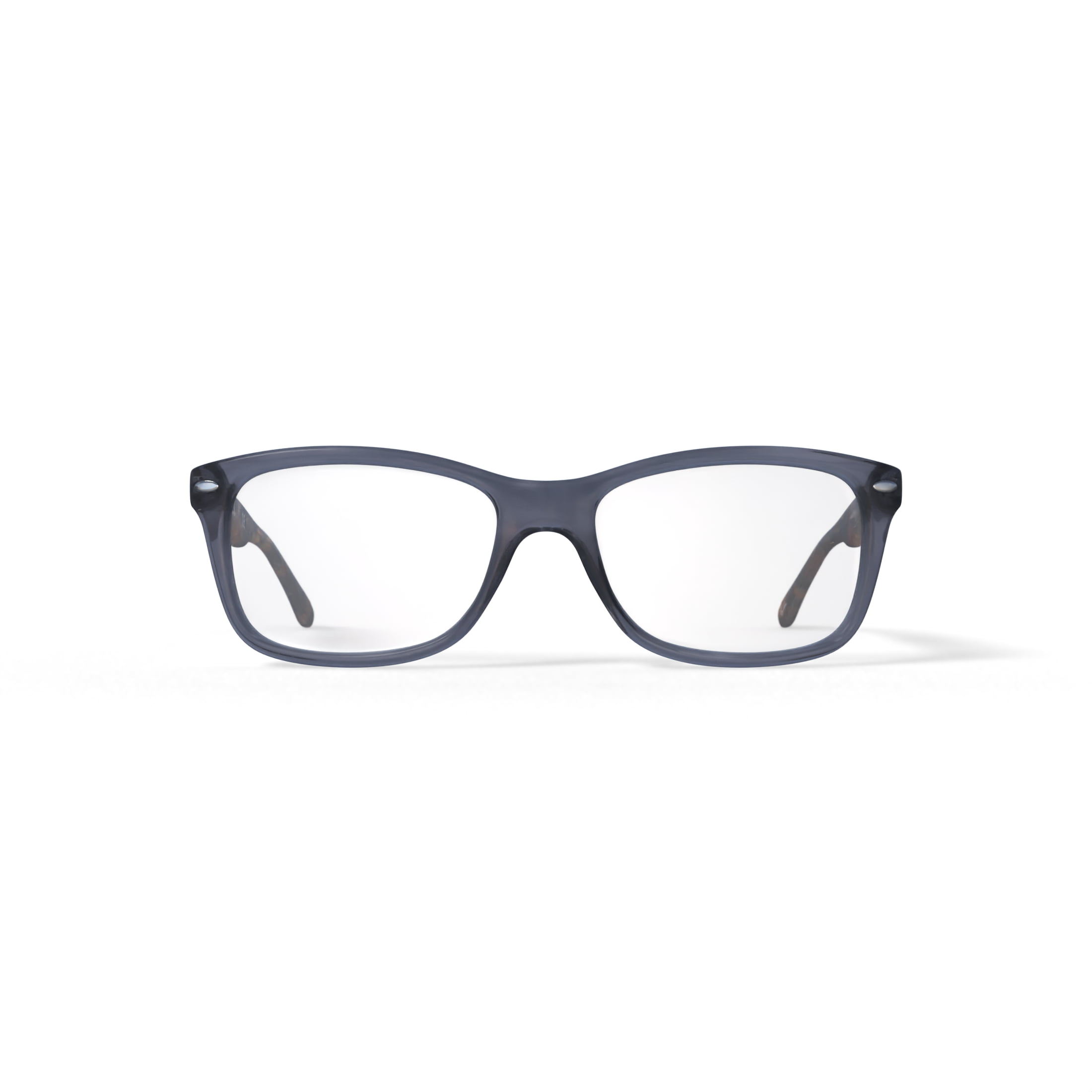 Ray-Ban RB5228 Optics Glasses, Prescription Eyeglasses with Case, Demo Lens/Opal Gray, Size 53