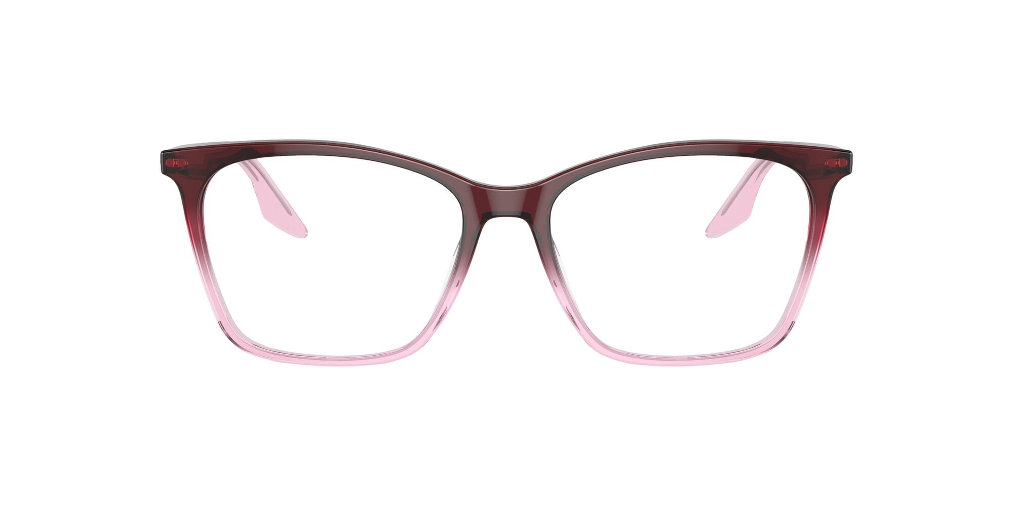 Ray-Ban Optics Glasses RB5422 Prescription Eyeglasses with Case, Red Gradient Pink with Demo Lens, Size 54