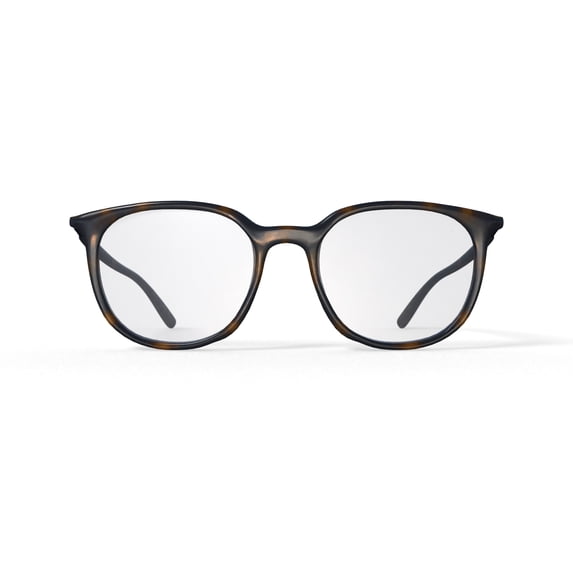 Ray-Ban RB7190 Optics Glasses, Prescription Eyeglasses with Case, Size 53, Demo Lens/Havana