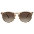 thumbnail image 1 of Ray-Ban Women's Erica Color Mix Sunglasses Transparent, Light Brown, 1 of 7
