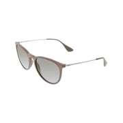 Ray-Ban Womens Erika RB4171-600068-54 Grey Round Sunglasses