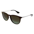 thumbnail image 1 of Ray-Ban Women's Gradient Erika Classic RB4171-6316E8-54 Brown Round Sunglasses, 1 of 3