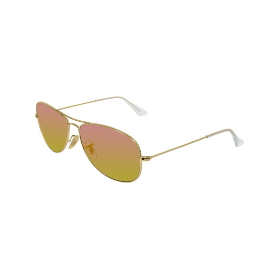 Ray-Ban Women's Mirrored Cockpit RB3362-112/4T-59 Metal Oval Sunglasses