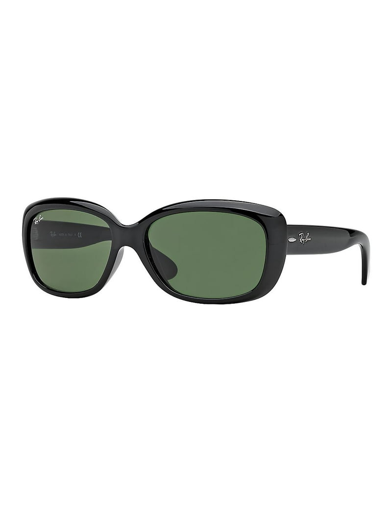 Ray-Bans RB 4101 Jackie OHH Black Sunglasses Ray-Ban RB4101 Jackie Ohh M (58 - 17) with Grey lenses and  main image 3