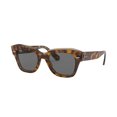 thumbnail image 1 of Ray-Ban Women's Rb2186 State Street Square Sunglasses, 1 of 3