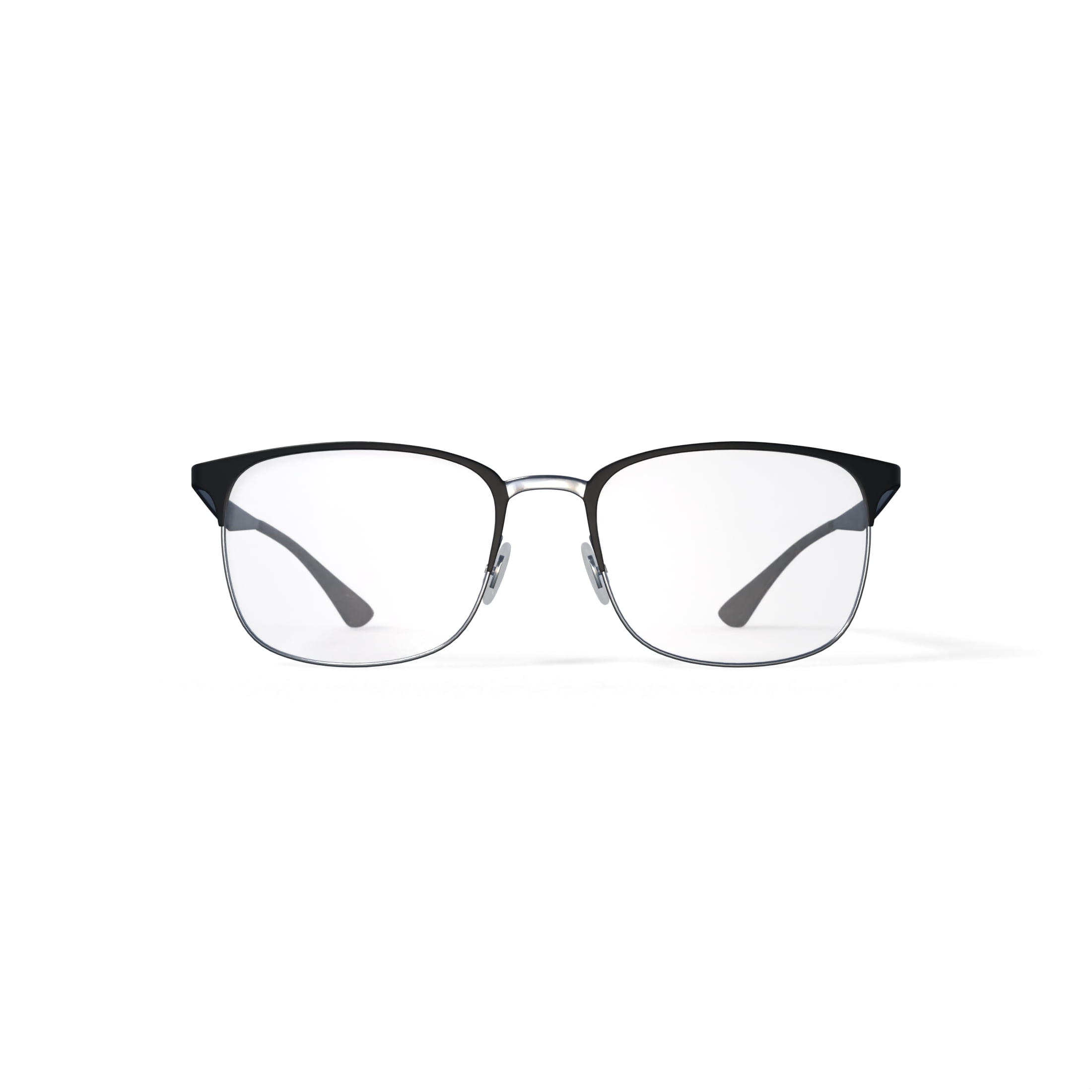 Ray-Ban Womens's 0RX6421 Prescription Eyeglasses with Case, Black