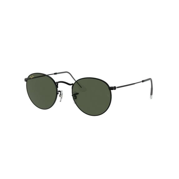 Ray-Ban sunglasses RB3447 Round Metal (919931) black with g-15 green lenses, 53mm