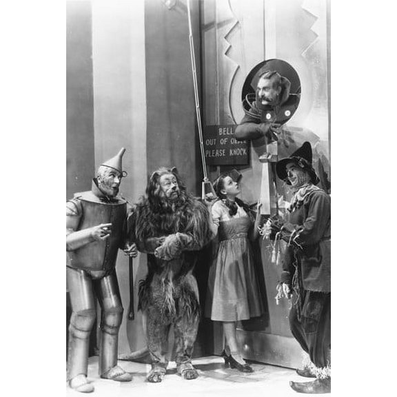 Ray Bolger, Judy Garland, Jack Haley and Bert Lahr in The Wizard of Oz 24x36 Poster