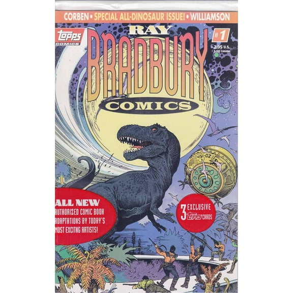 Ray Bradbury Comics #1 (with card) VF ; Topps Comic Book