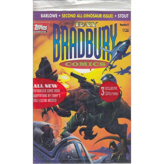 Ray Bradbury Comics #3 (with card) VF ; Topps Comic Book