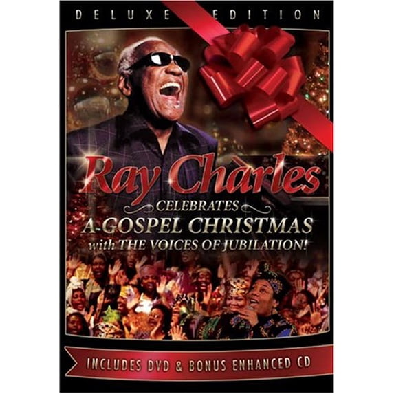 Ray Charles Celebrates: A Gospel Christmas w/Voices of Jubilation - Deluxe Edition (DVD/CD)