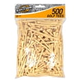 thumbnail image 1 of Ray Cook Golf 3 1/4" Tees (500 Pack) 3 1/4 Inch - Natural [500 Tees], 1 of 1