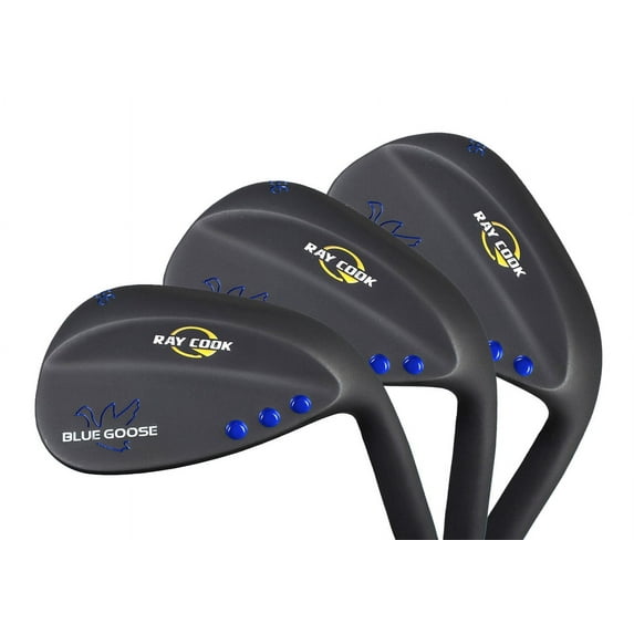 Ray Cook Golf Blue Goose 3 Wedge Set 52*/56*/60* Black