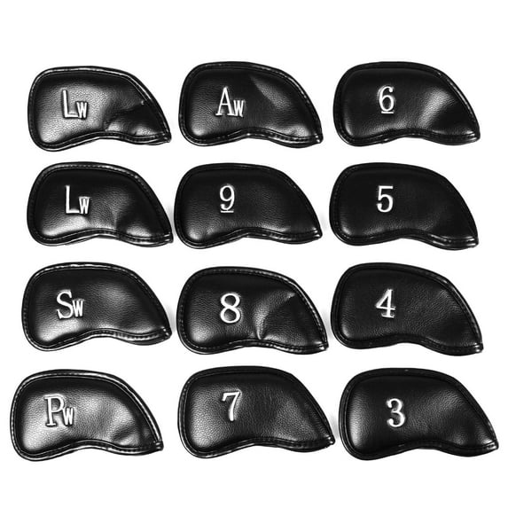 Ray Cook Golf Iron Covers Black