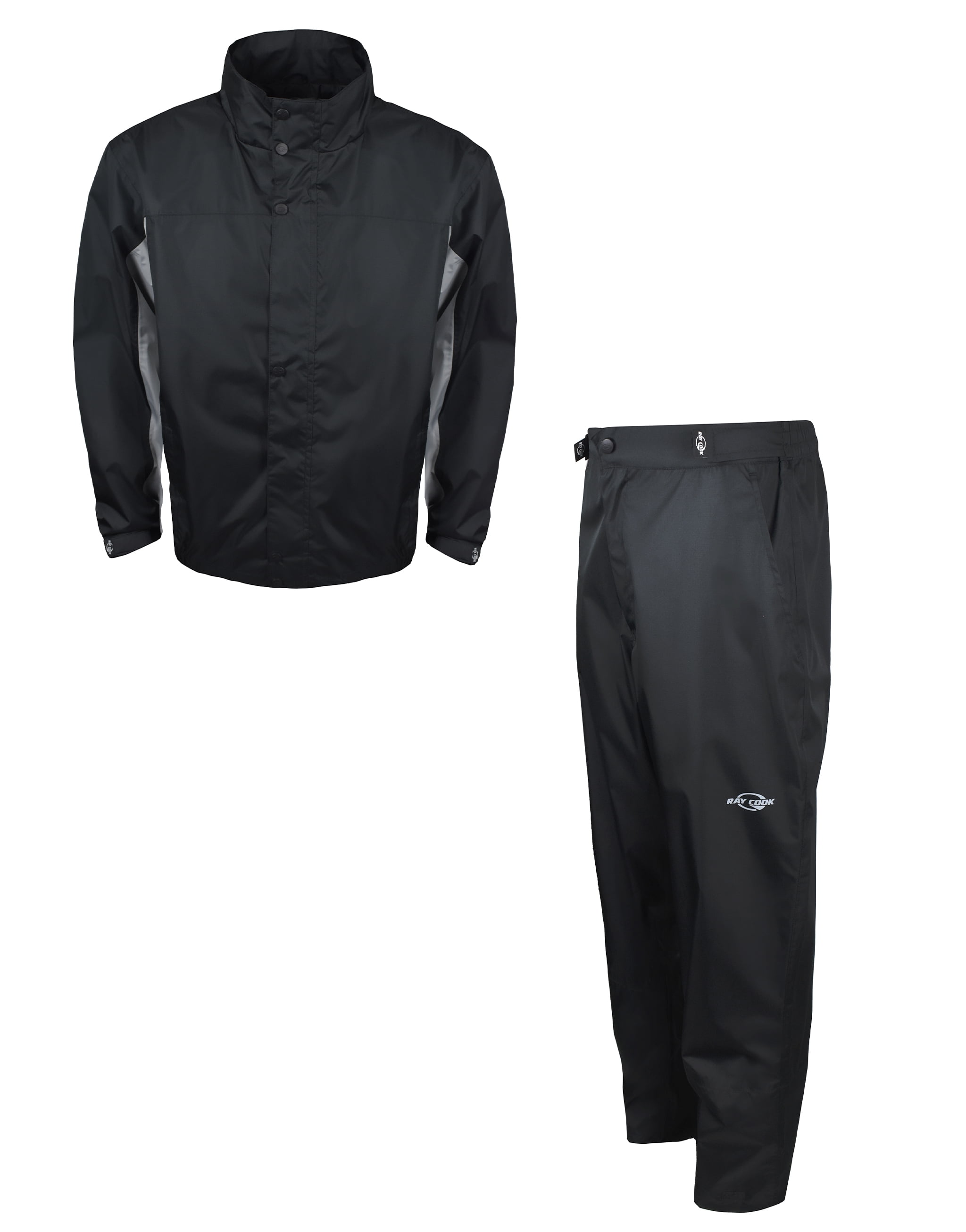 Ray Cook Golf Rain Suit, Black, Extra Large, Waterproof, Lightweight ...