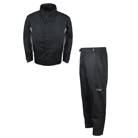 Ray Cook Golf Rain Suit Black Large